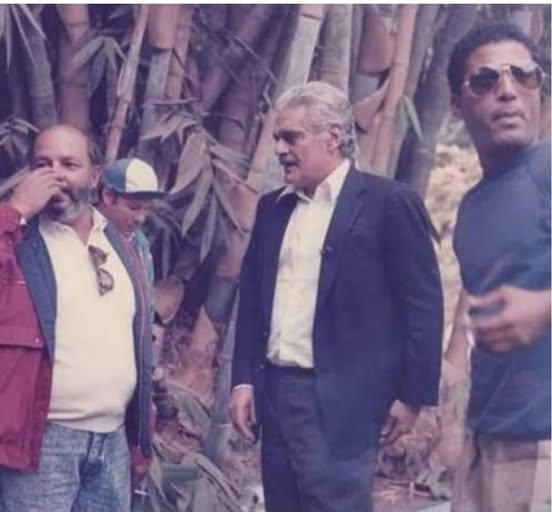 عمر الشريف واحمد زكي